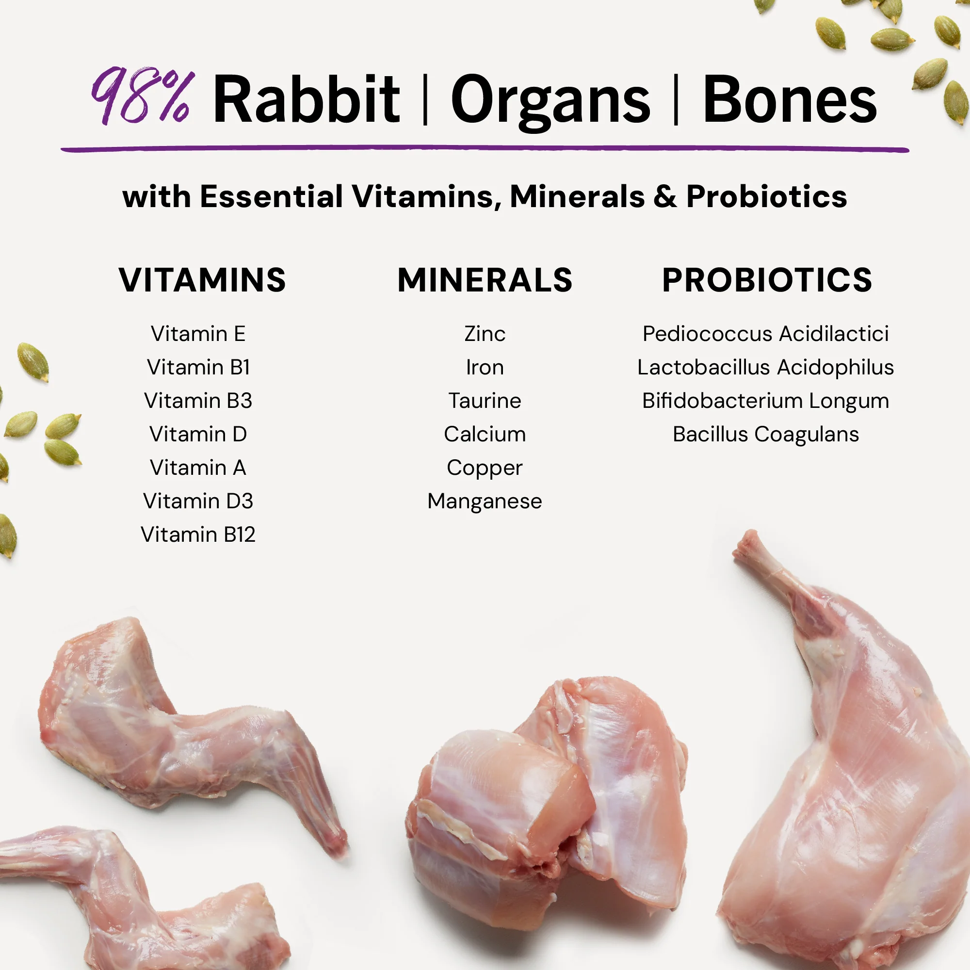 Absolutely Rabbit Freeze-Dried Raw Dinner Morsels for Cats - Image 10