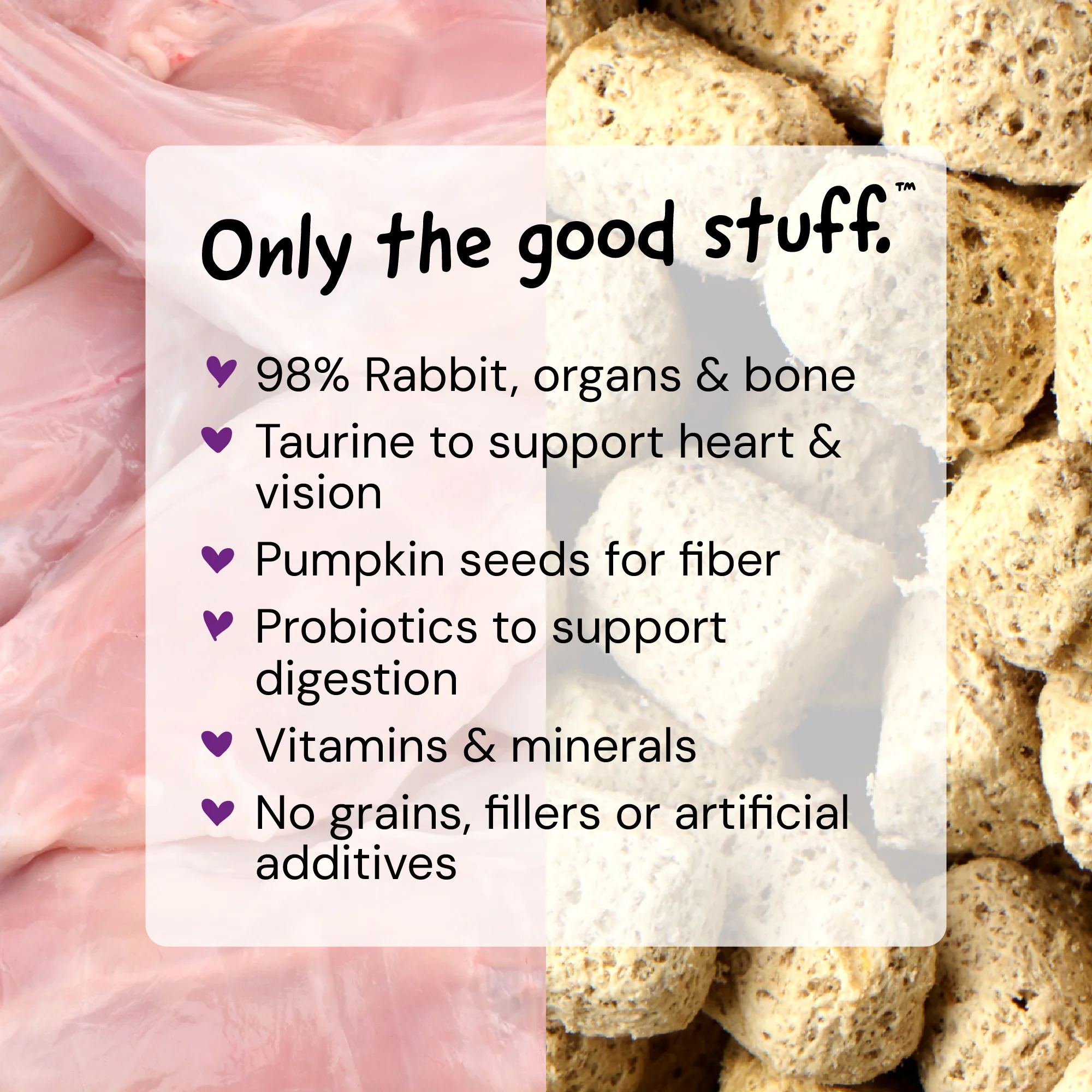 Absolutely Rabbit Freeze-Dried Raw Dinner Morsels for Cats - Image 5