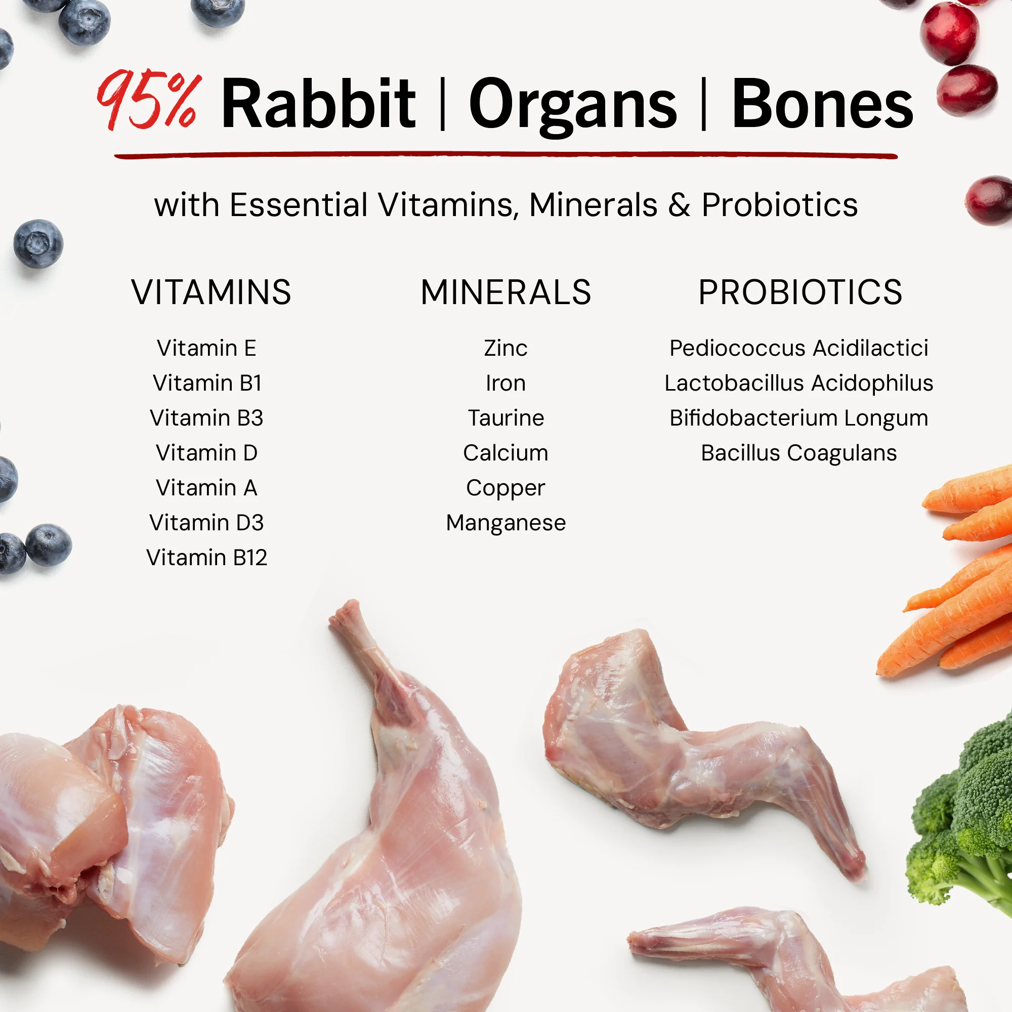 Absolutely Rabbit Freeze-Dried Raw Dinner Patties for Dogs - Image 10