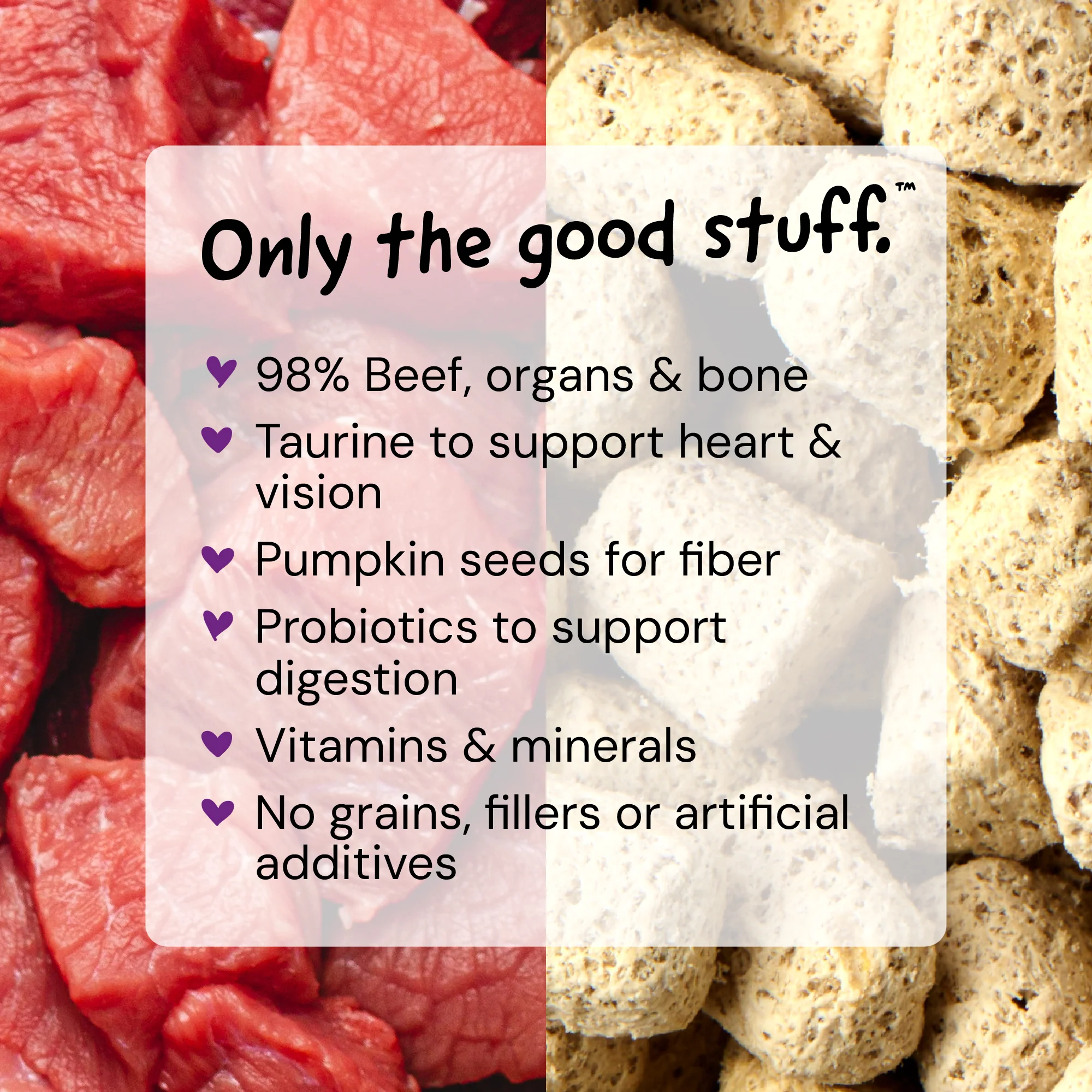 Bountiful Beef Freeze-Dried Raw Dinner Morsels for Cats - Image 5