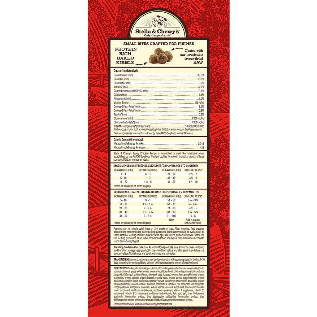 Cage-Free Chicken Raw Coated Kibble for Puppies - Image 3