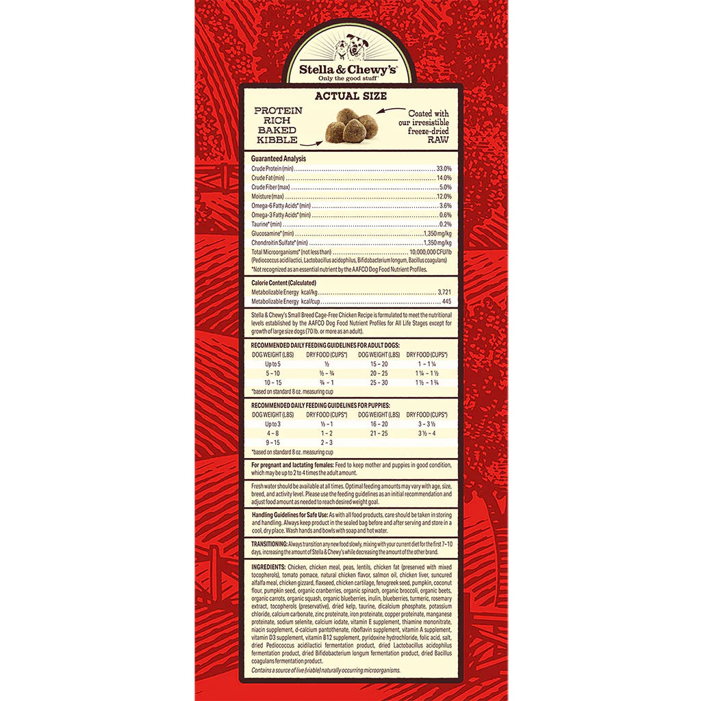Cage-Free Chicken Raw Coated Kibble for Small Breed Dogs - Image 3