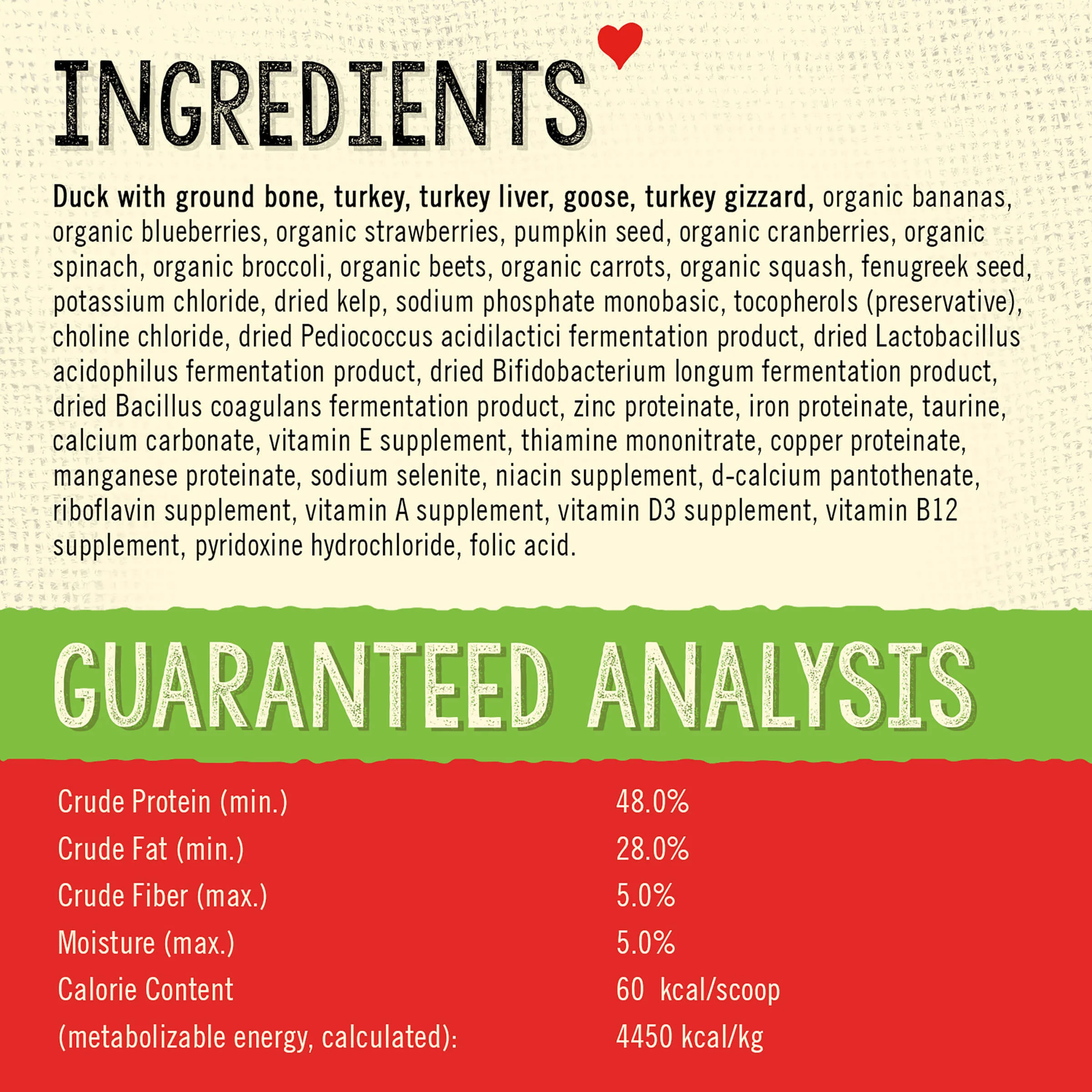 Cage-Free Duck Duck Goose SuperBlends for Dogs - Image 3