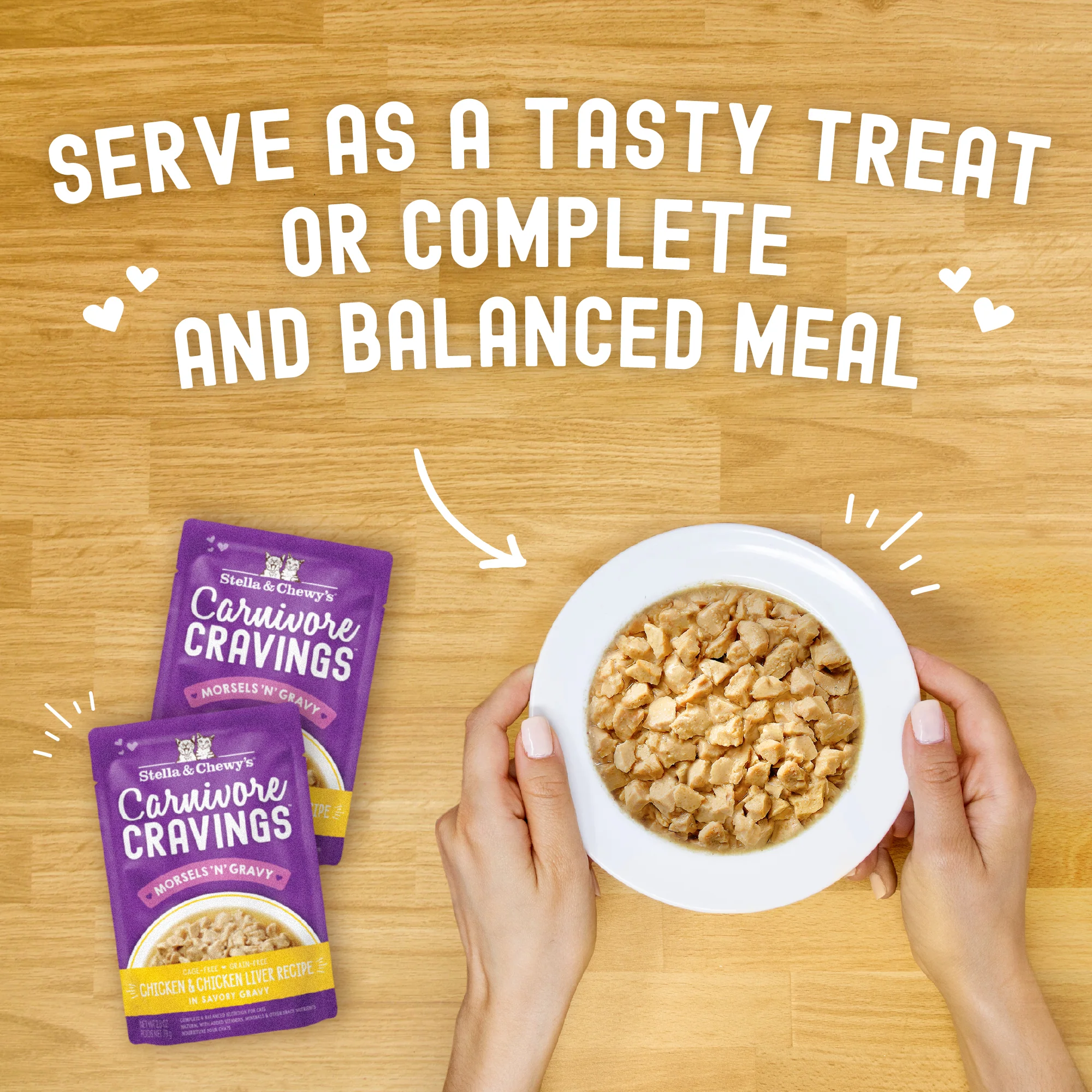 Carnivore Cravings Morsels'N'Gravy Chicken & Chicken Liver Recipe for Cats - Image 5