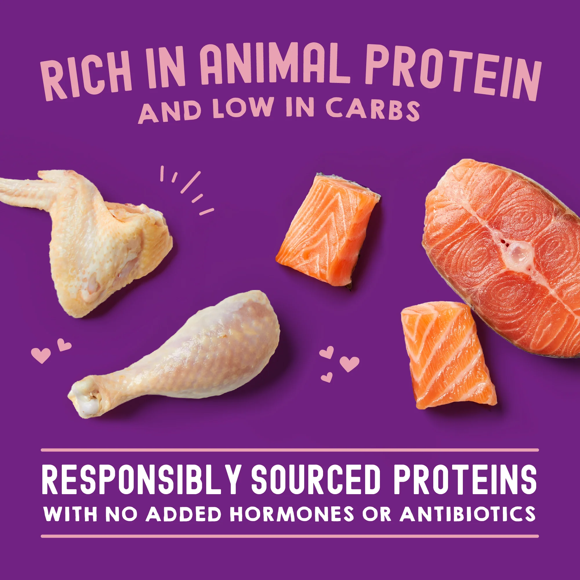 Carnivore Cravings Morsels'N'Gravy Chicken & Salmon Recipe for Cats - Image 4