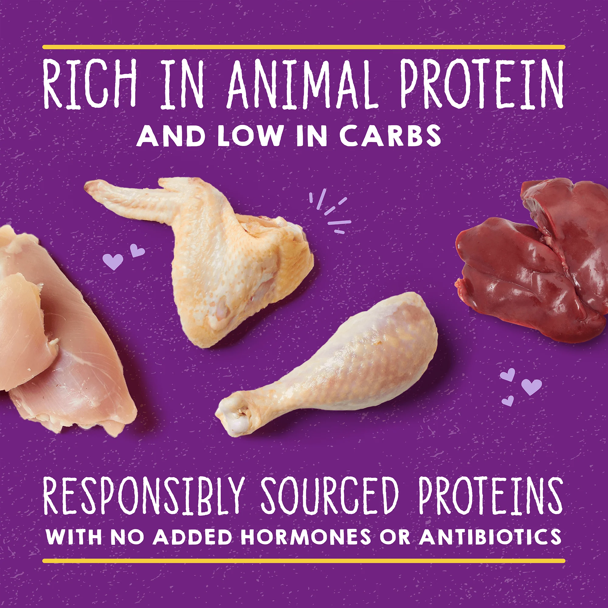 Carnivore Cravings Savory Shreds Chicken & Chicken Liver Recipe for Cats - Image 4