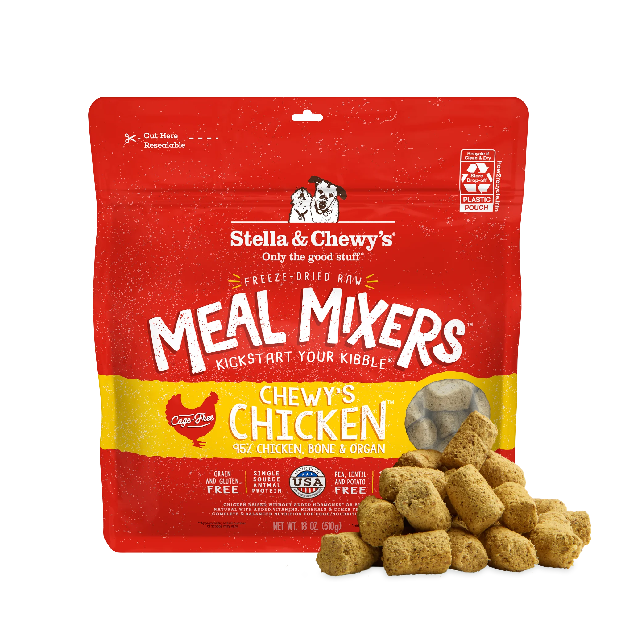 Chewy’s Chicken Meal Mixers for Dogs - Image 3