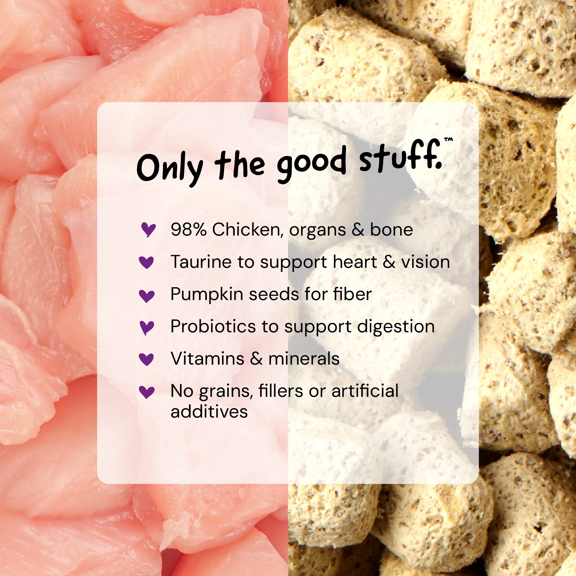 Chick, Chick Chicken Freeze-Dried Raw Dinner Morsels for Cats - Image 5