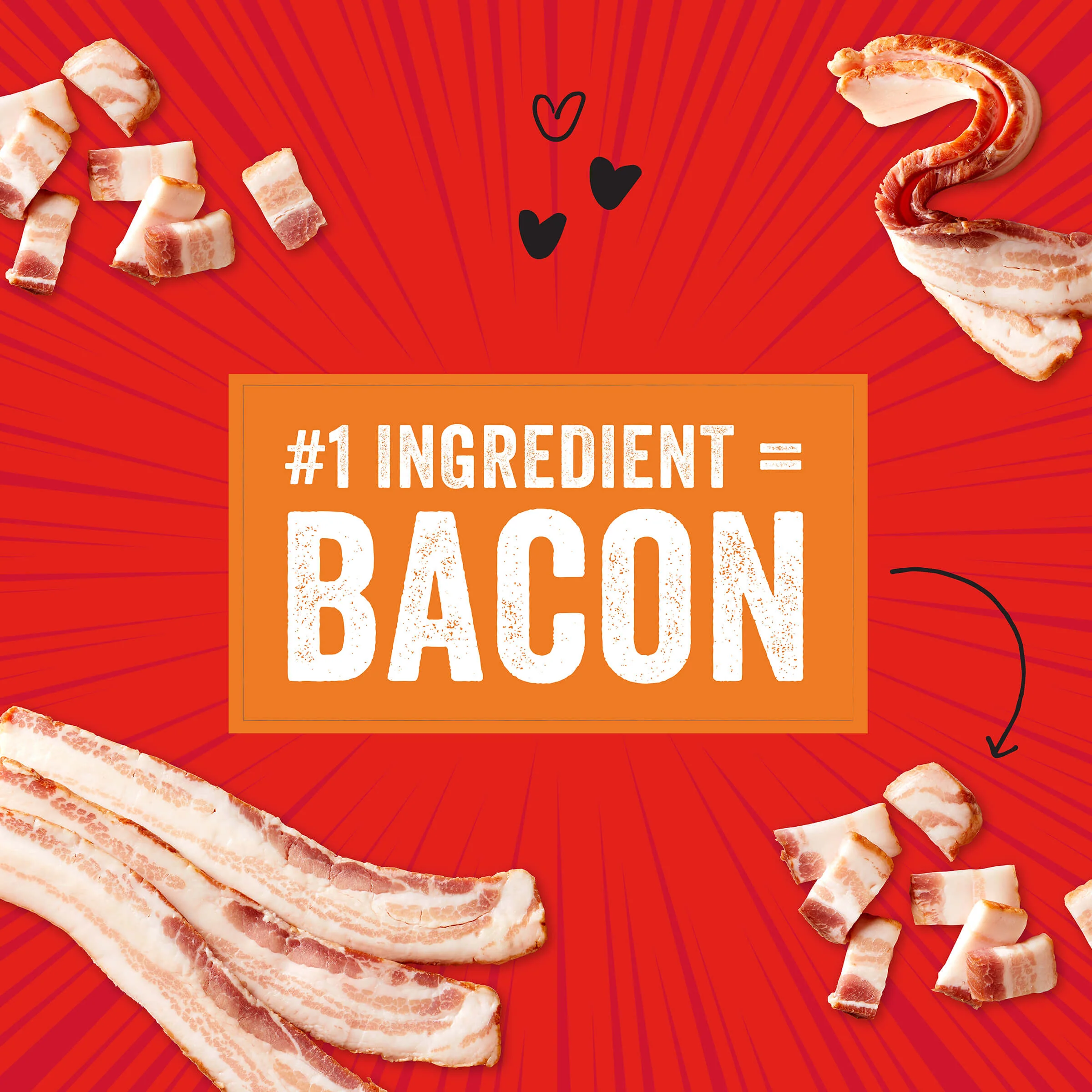 Crav’n Bac’n Bites Bacon & Beef Recipe for Dogs - Image 2