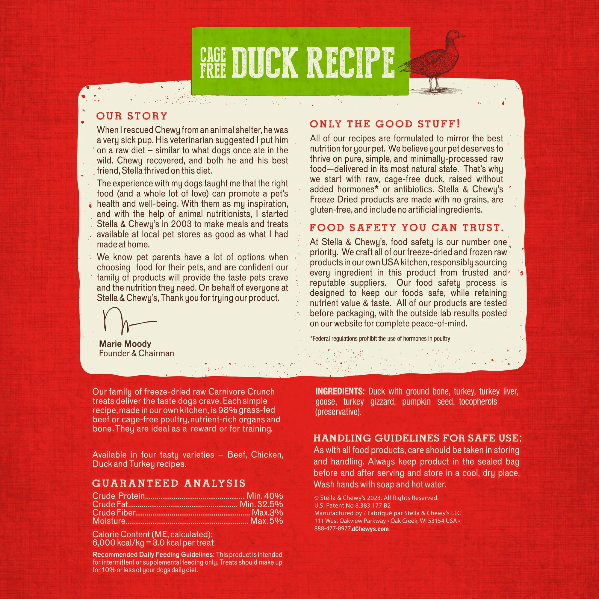 Duck Carnivore Crunch for Dogs - Image 5