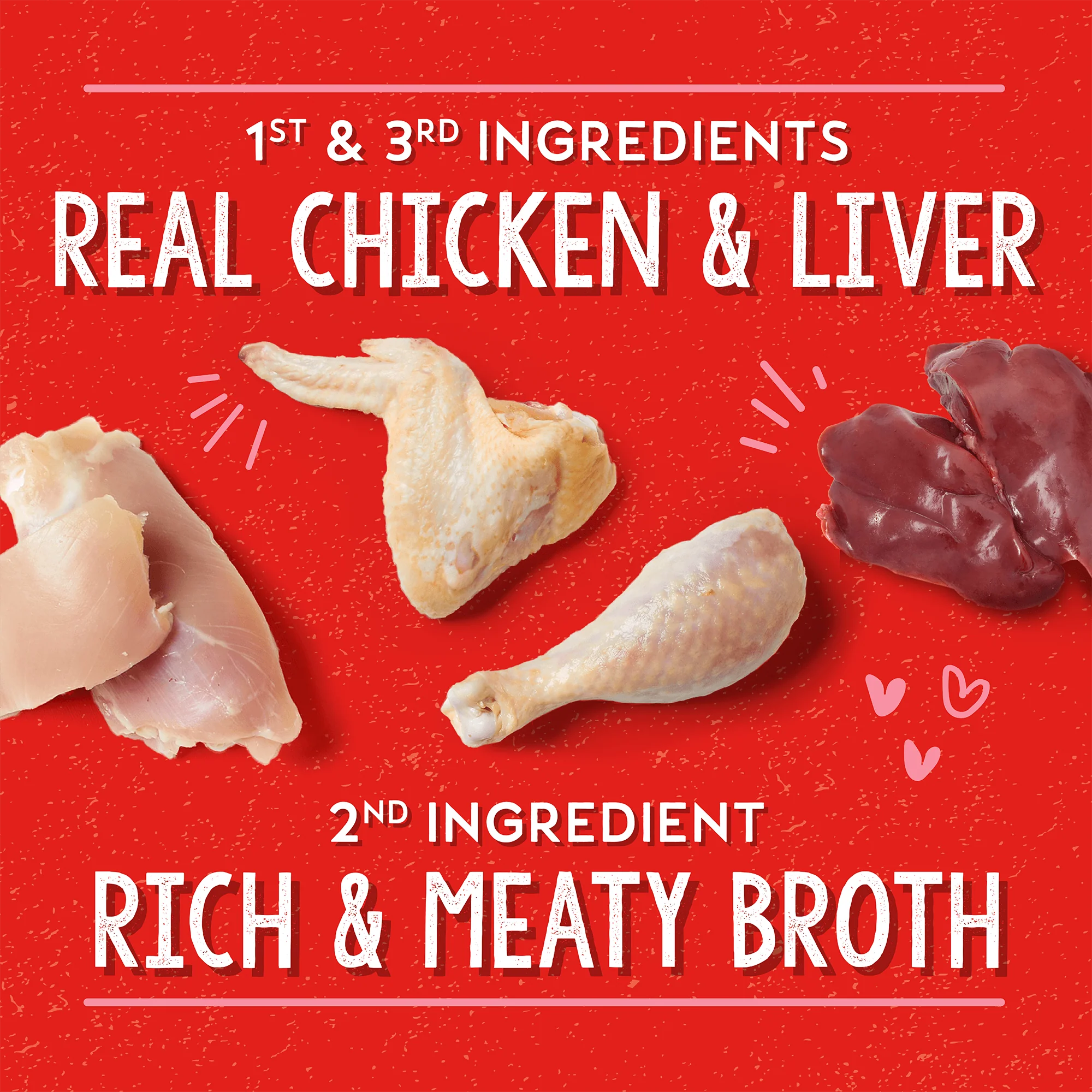 Lil' Bites Savory Stews Chicken & Chicken Liver Dinner in Broth for Dogs - Image 3
