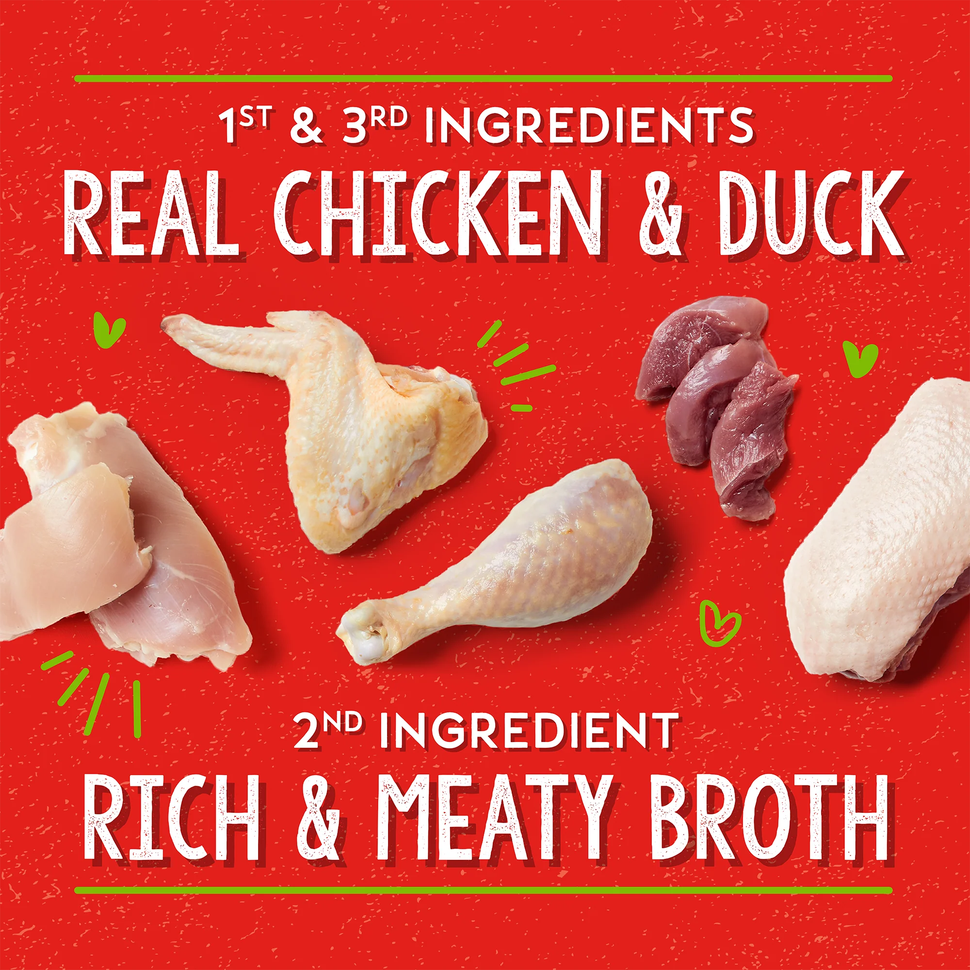 Lil' Bites Savory Stews Chicken & Duck Dinner in Broth for Dogs - Image 3