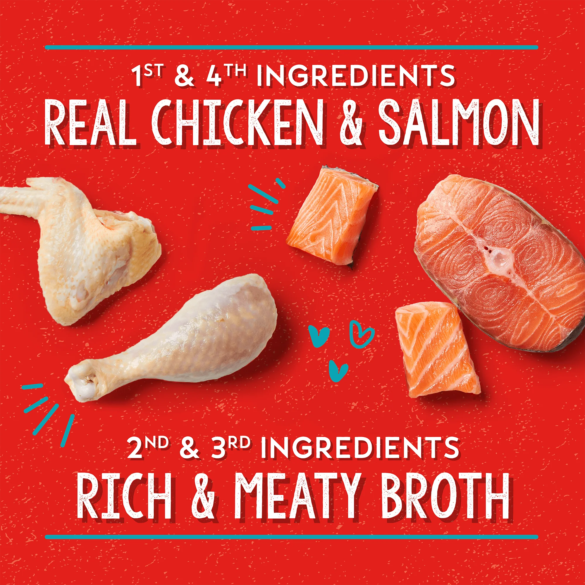 Lil' Bites Savory Stews Chicken & Salmon Dinner in Broth for Dogs - Image 3