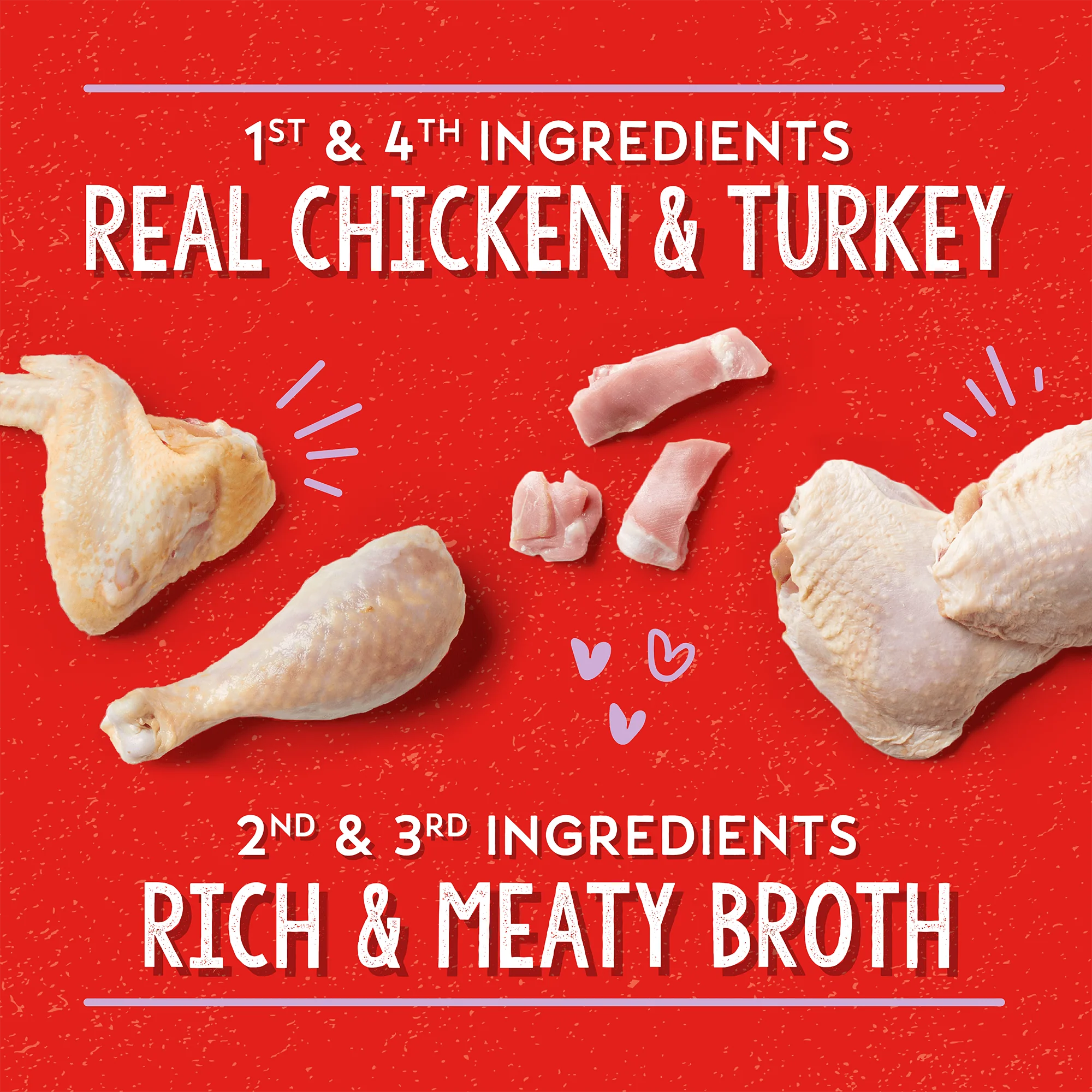 Lil' Bites Savory Stews Chicken & Turkey Dinner in Broth for Dogs - Image 3