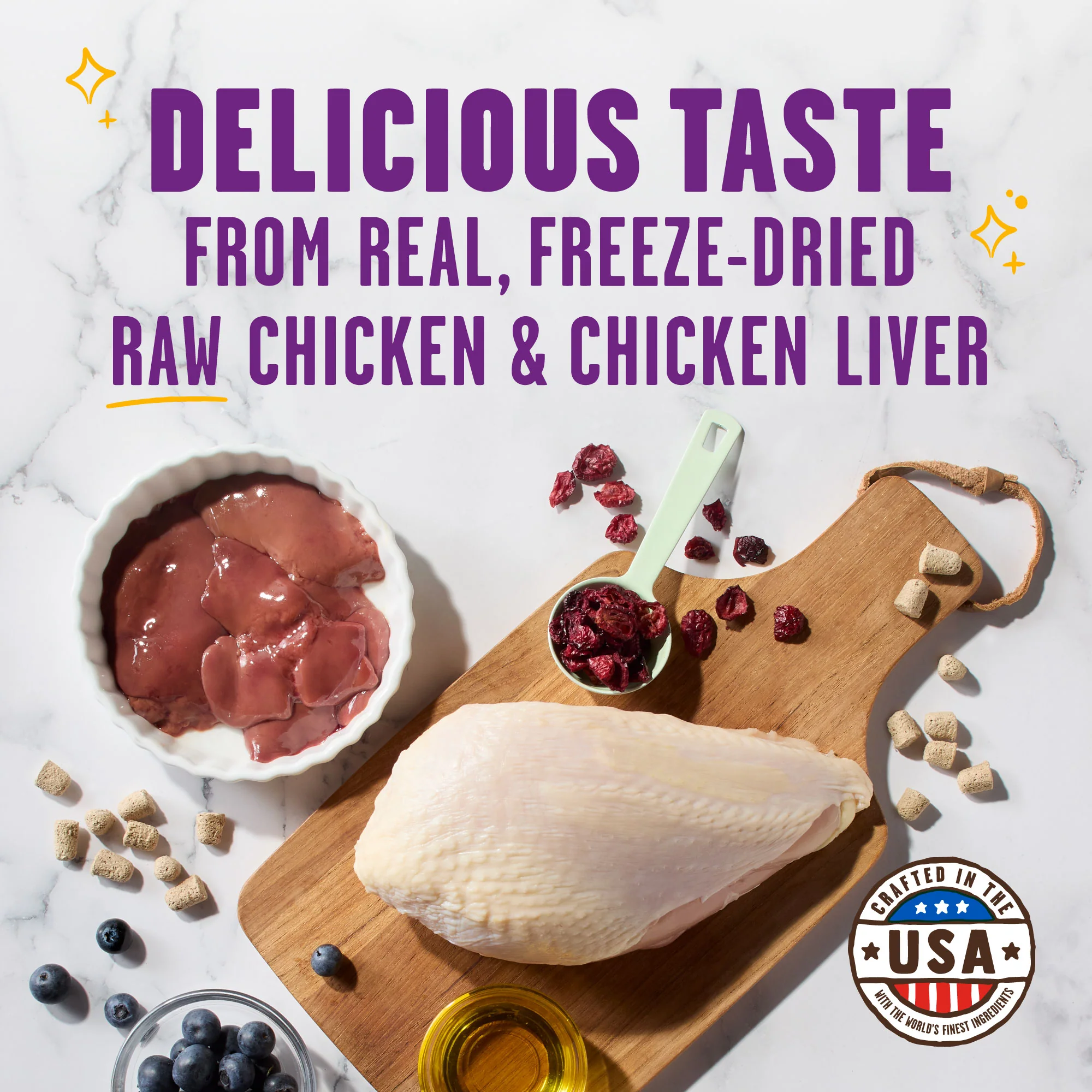 Meowfulls Chicken & Chicken Liver Cat Treats - Image 4