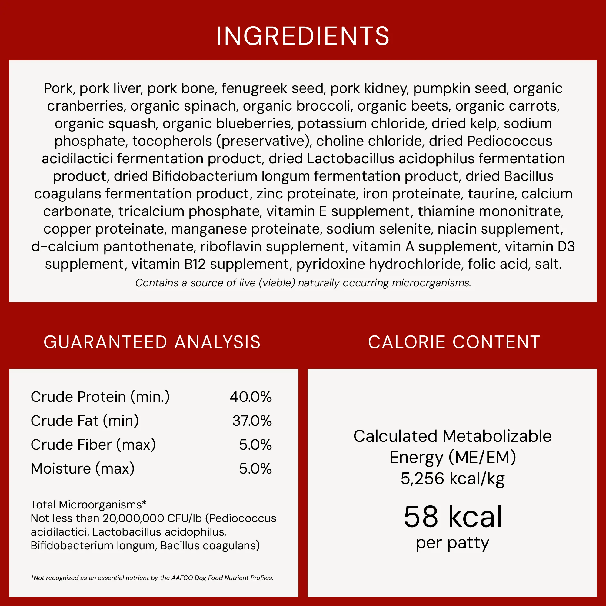 Purely Pork Freeze-Dried Raw Dinner Patties for Dogs - Image 10