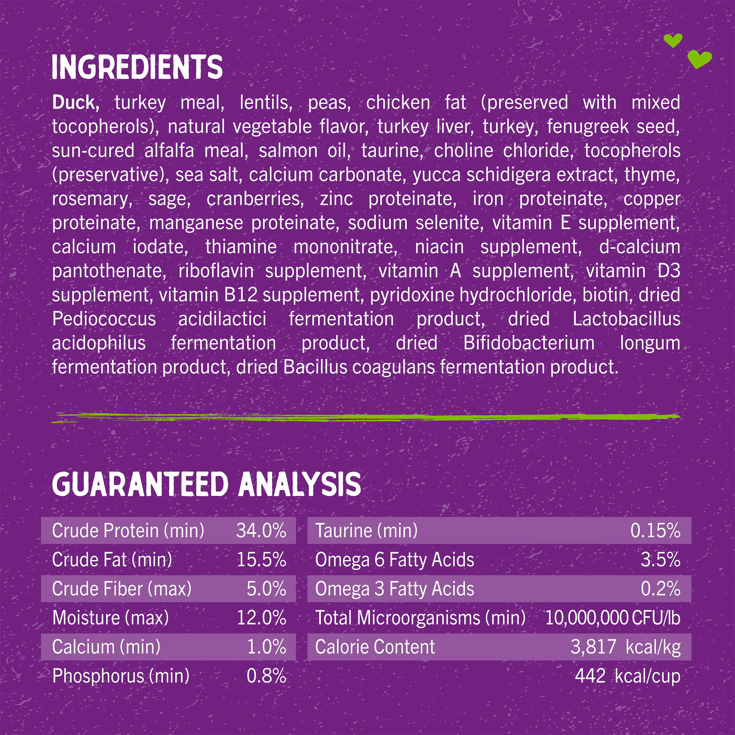Raw Coated Kibble Cage-Free Duck Recipe for Cats - Image 3