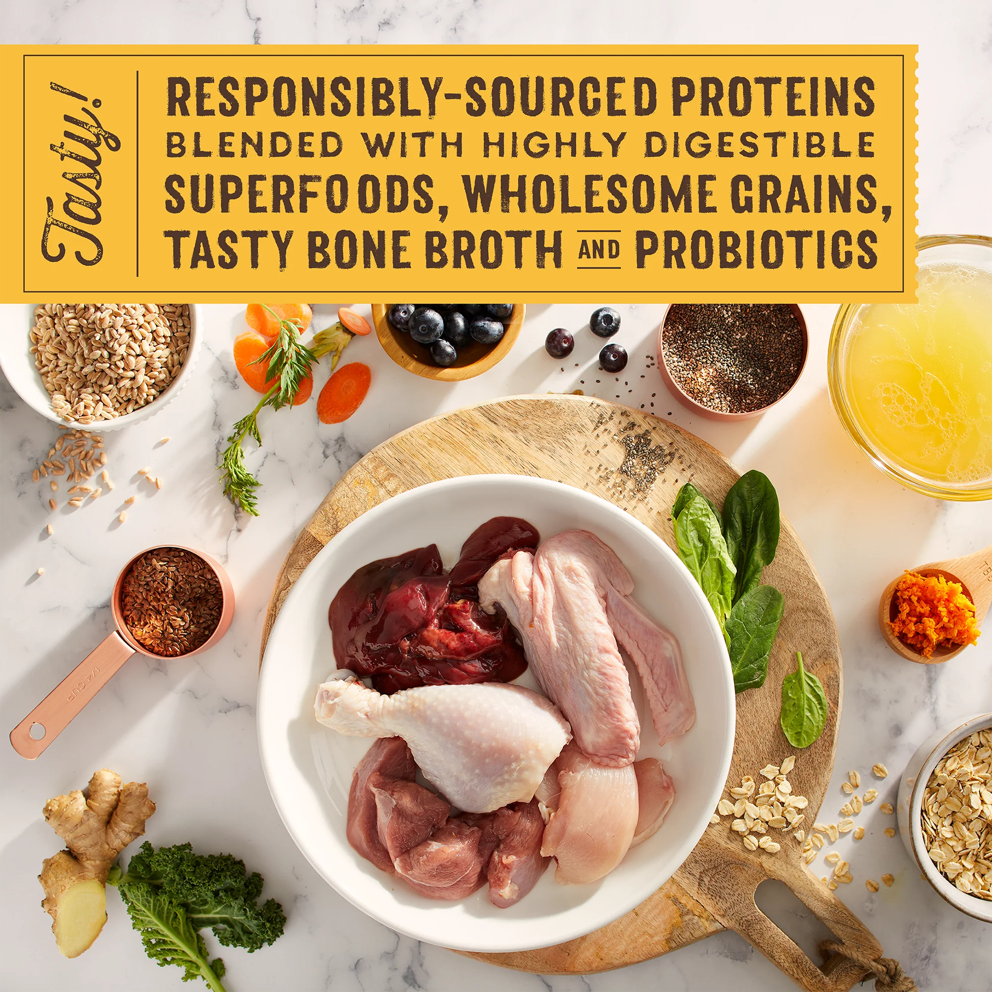 SuperBlends Raw Coated Chicken & Duck Recipe + Superfoods for Dogs - Image 3
