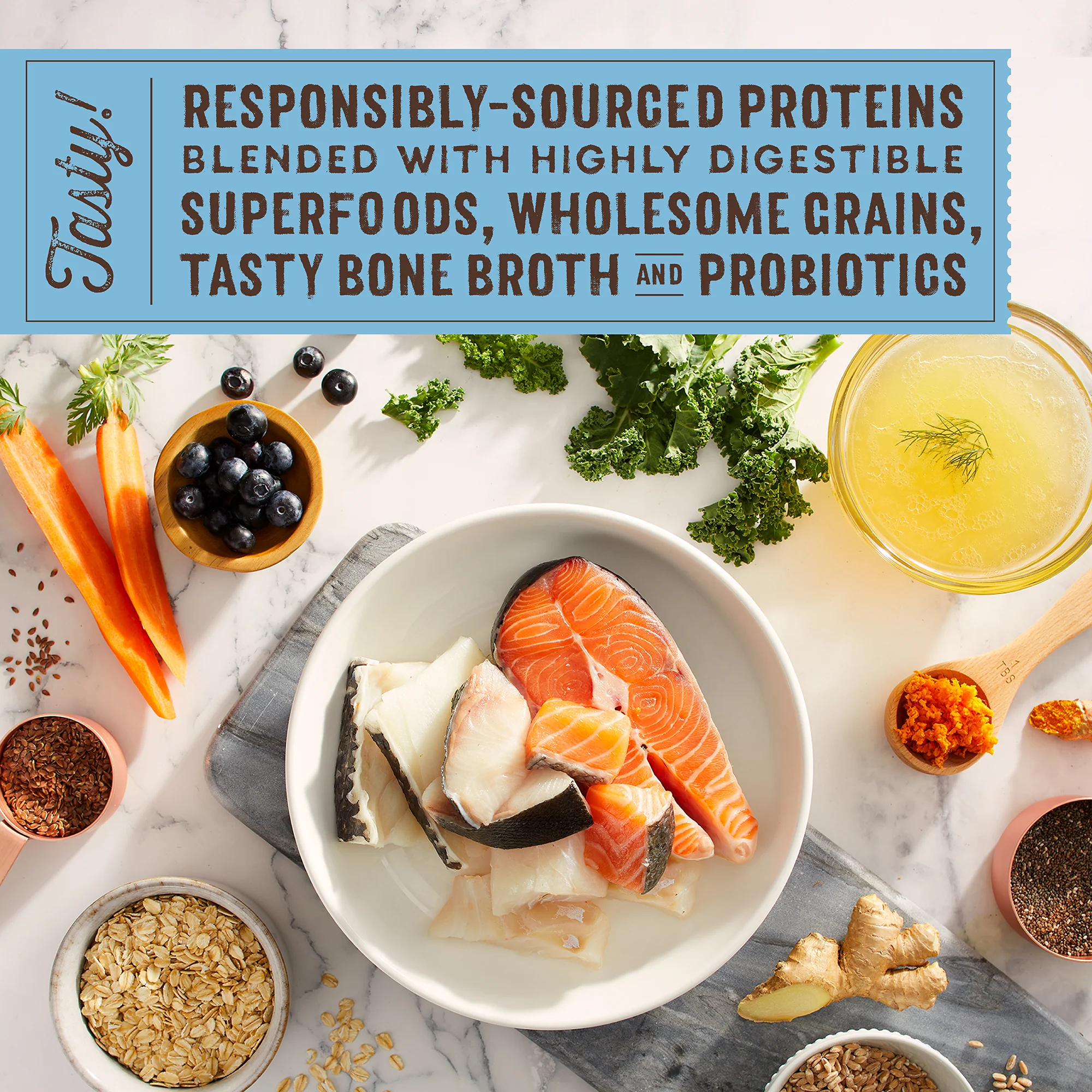 SuperBlends Raw Blend Whitefish & Salmon Recipe + Superfoods for Dogs - Image 3