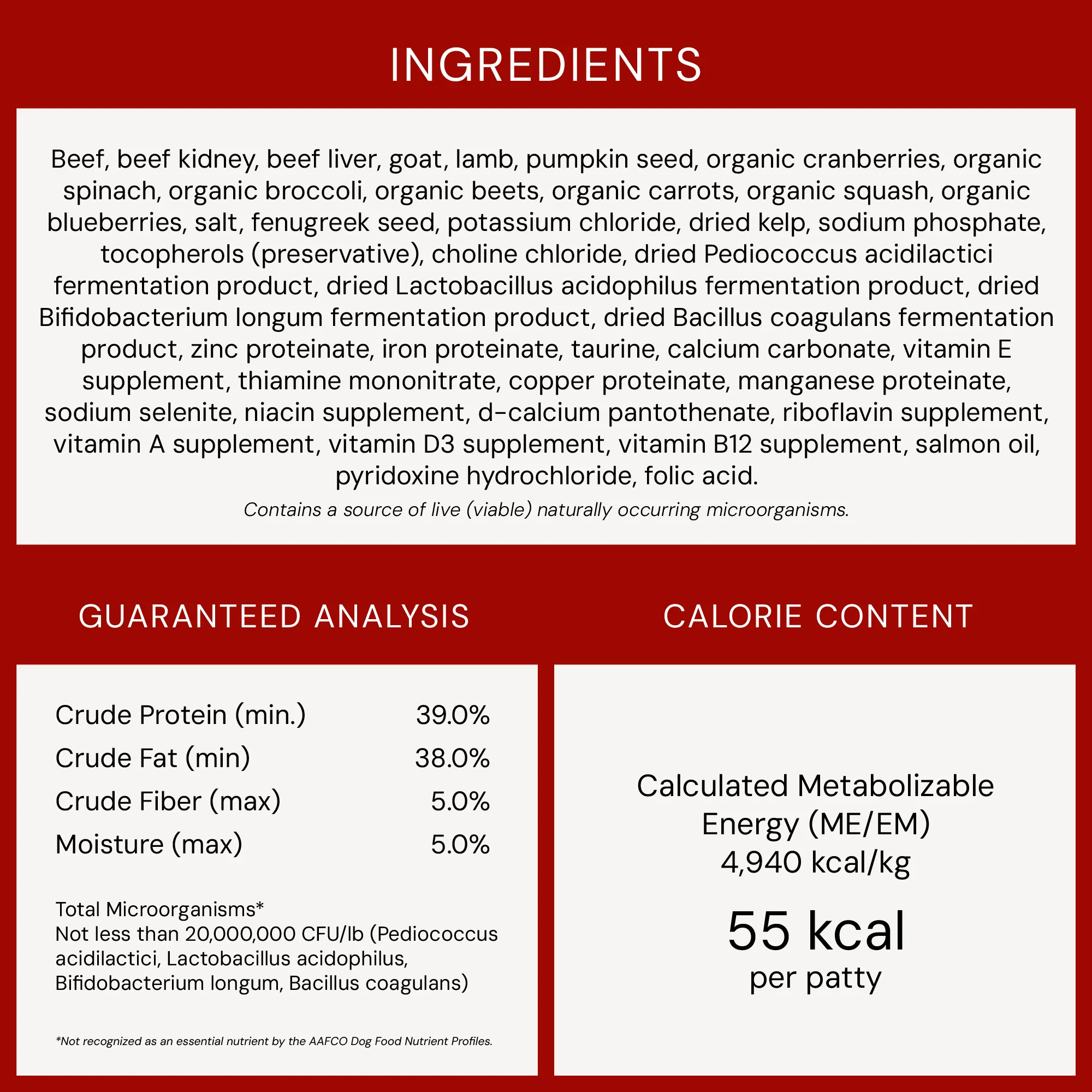Remarkable Red Meat Freeze-Dried Raw Dinner Patties for Dogs - Image 11