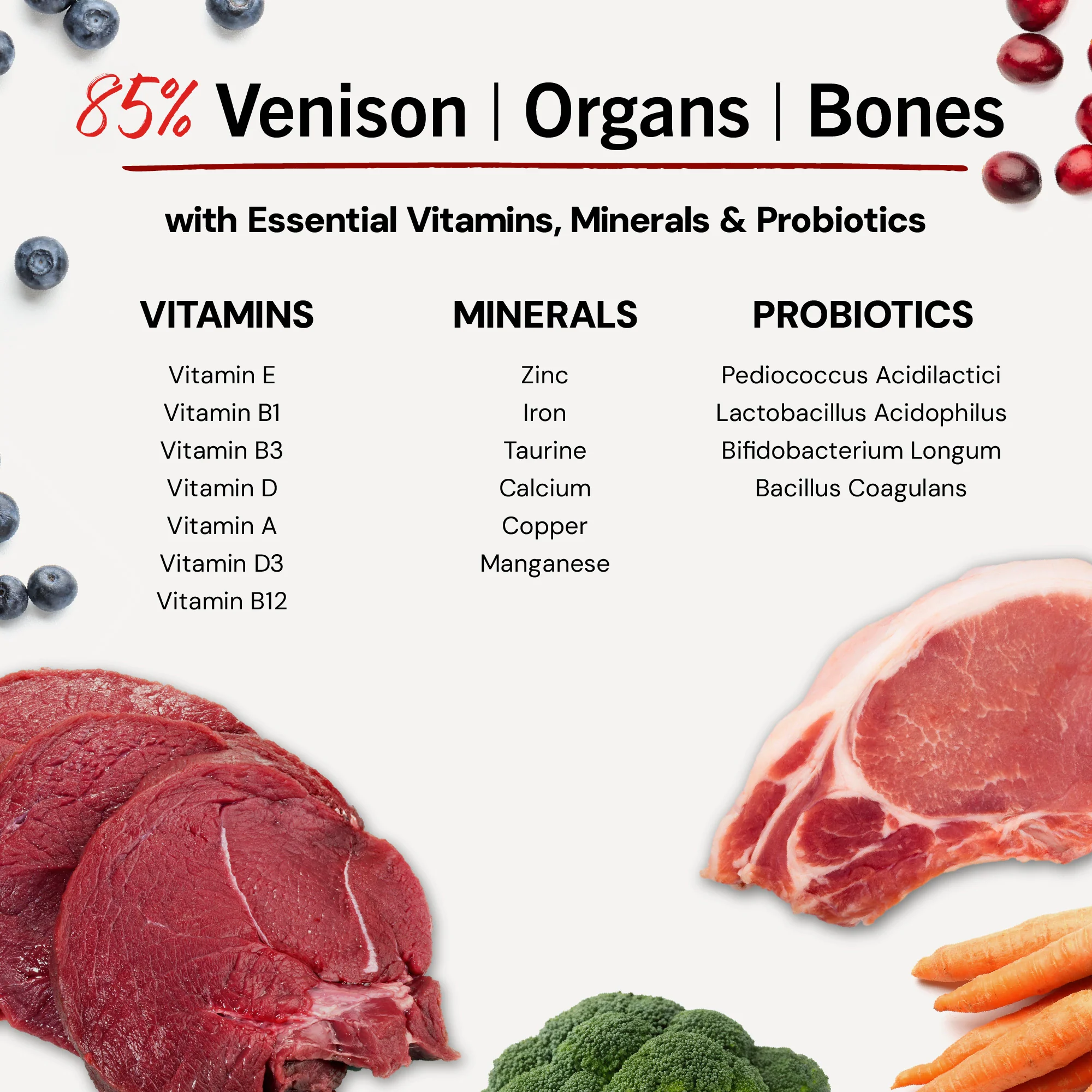 Simply Venison Freeze-Dried Raw Dinner Patties for Dogs - Image 9