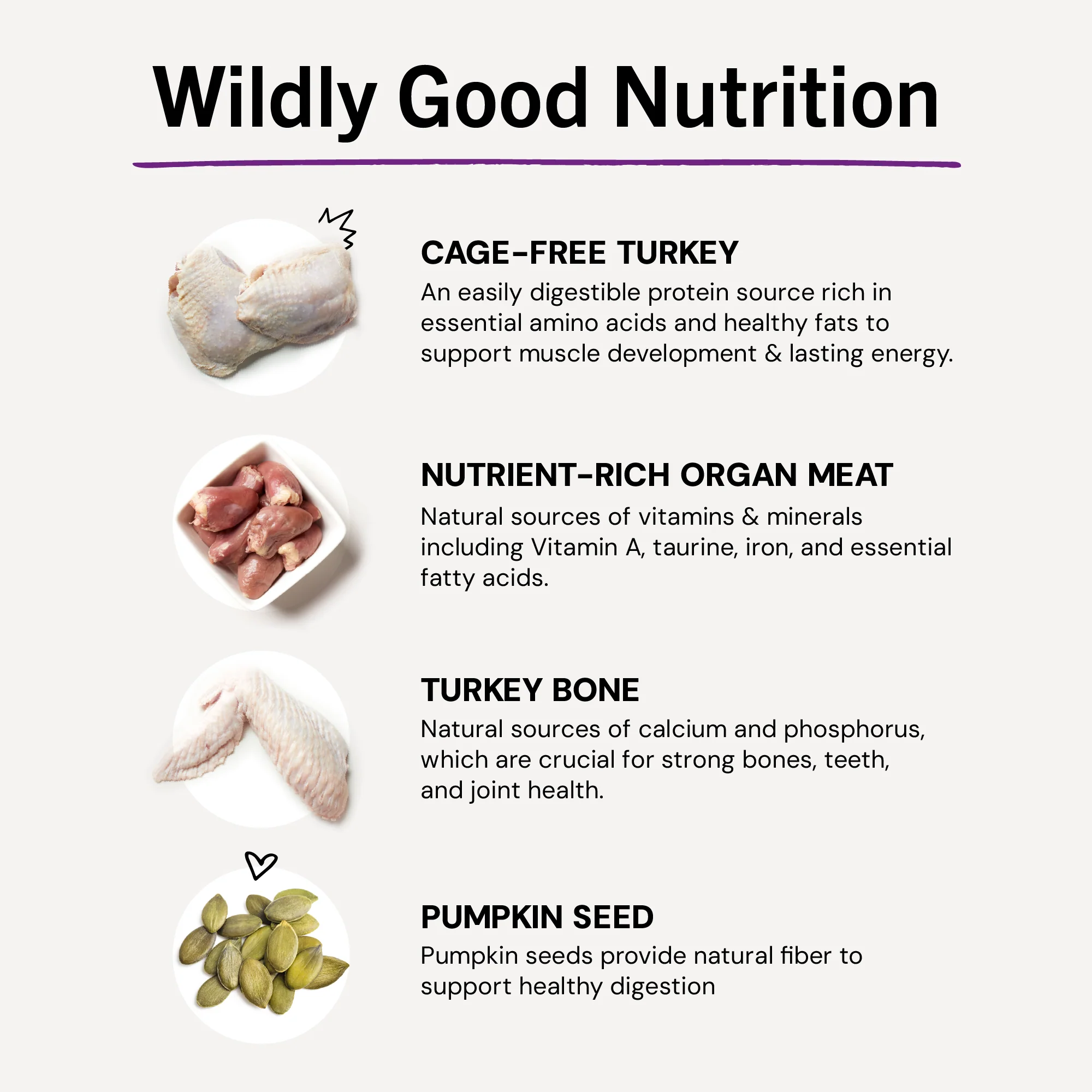 Tummy Ticklin’ Turkey Freeze-Dried Raw Dinner Morsels for Cats - Image 11