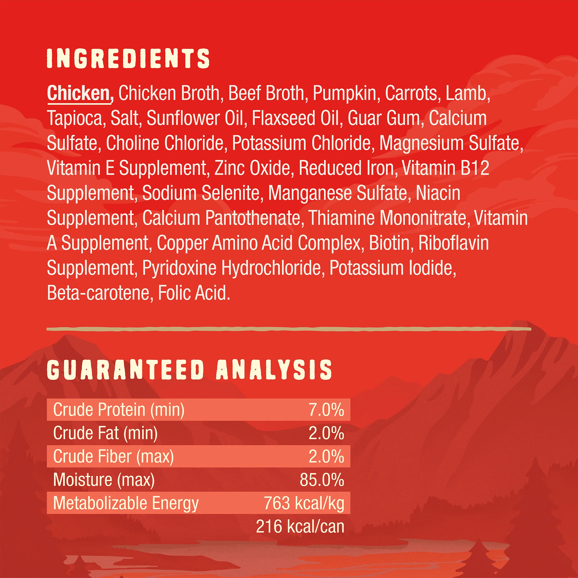 Wild Red Chicken & Lamb Stew for Dogs - Image 2