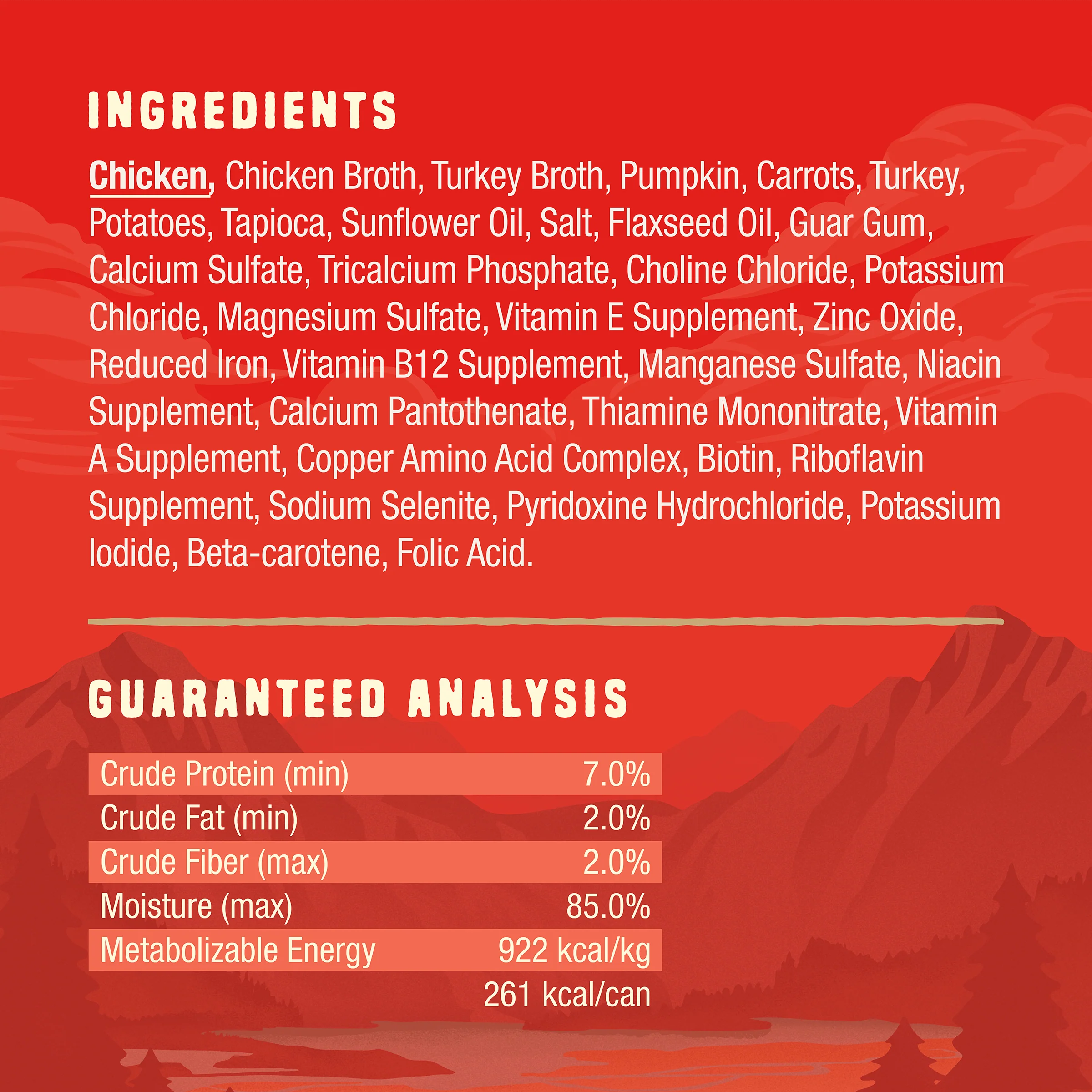 Wild Red Chicken & Turkey Stew for Dogs - Image 2