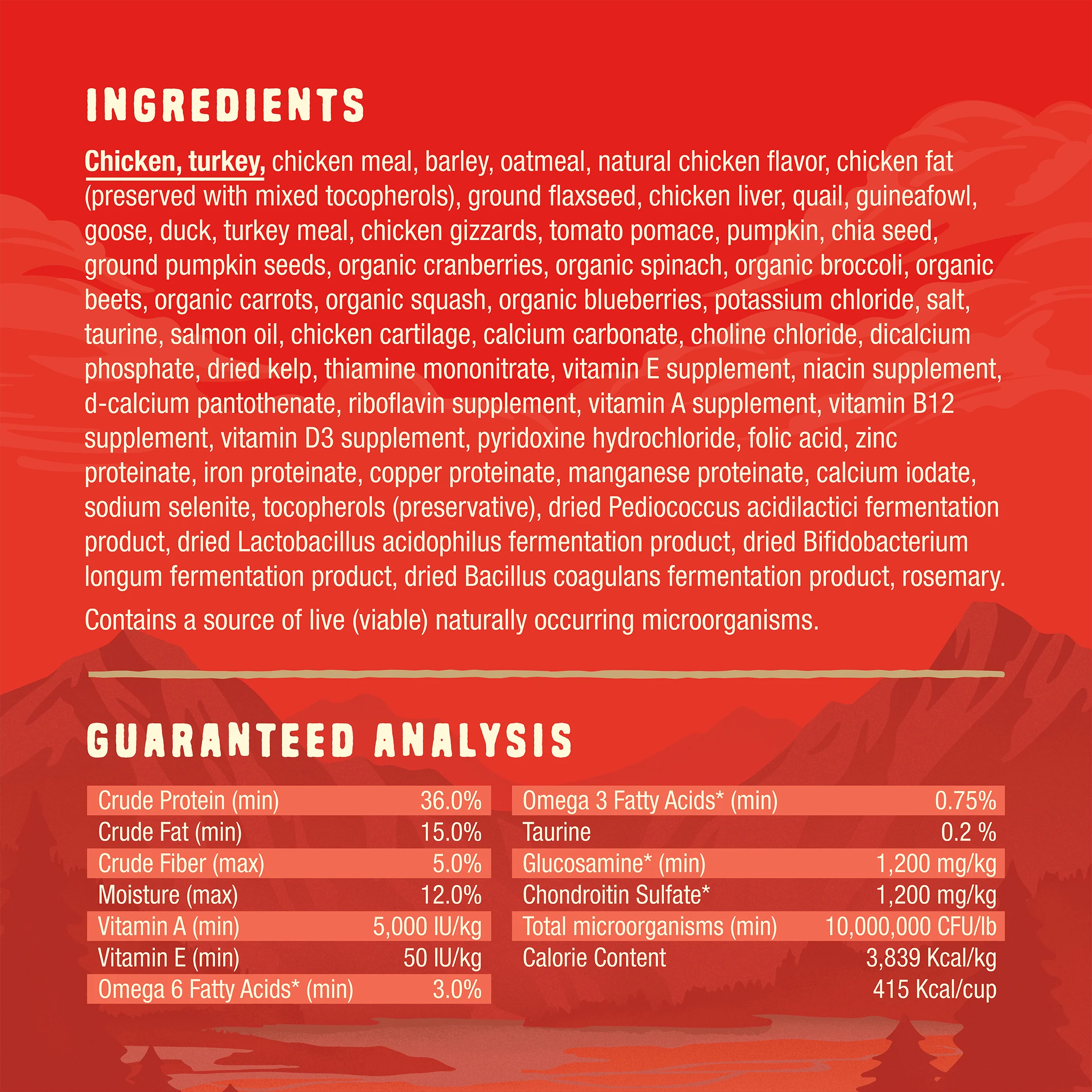 Wild Red Raw Blend Wholesome Grains Prairie Recipe for Dogs - Image 4