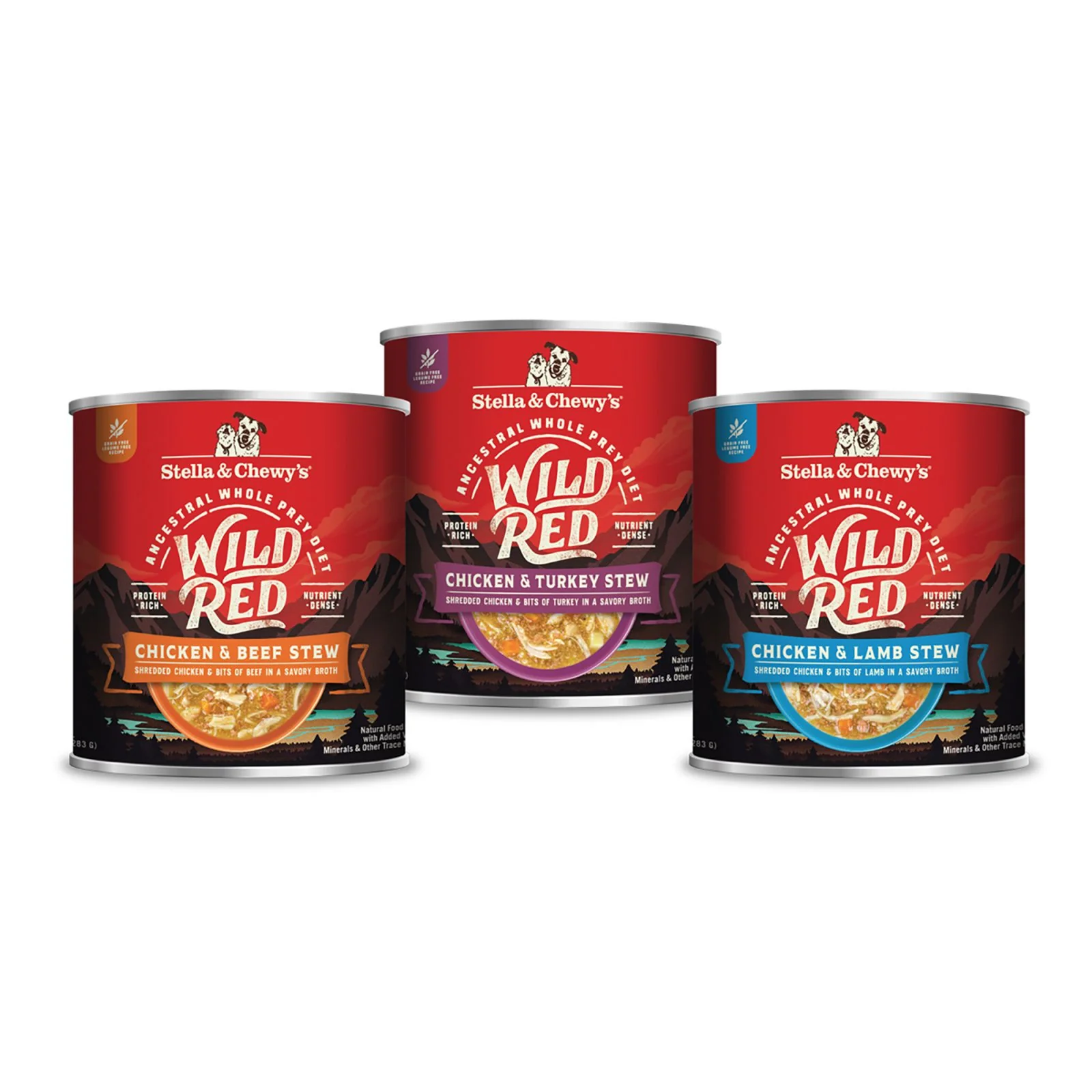 Wild Red Stew Variety Pack for Dogs